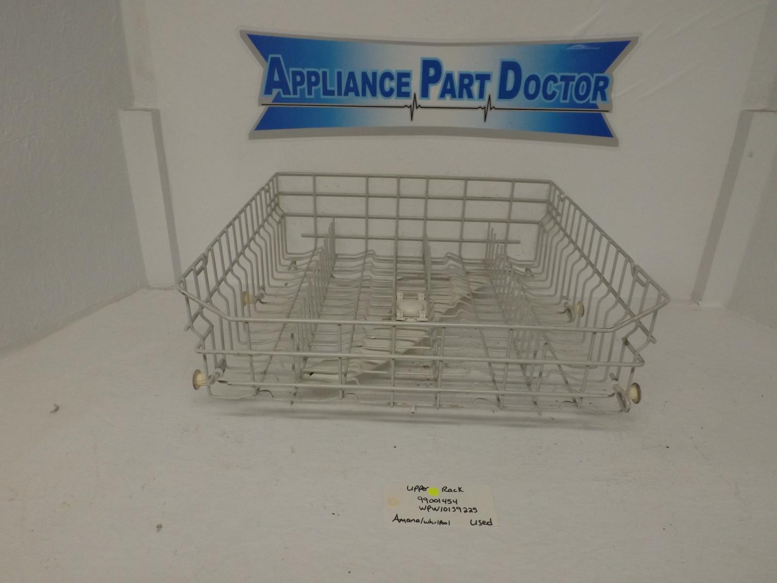 AMANA Dishwasher 99001454 WPW10139225 Upper Rack Used AMANA Dishwasher 99001454 WPW10139225 Upper Rack Used